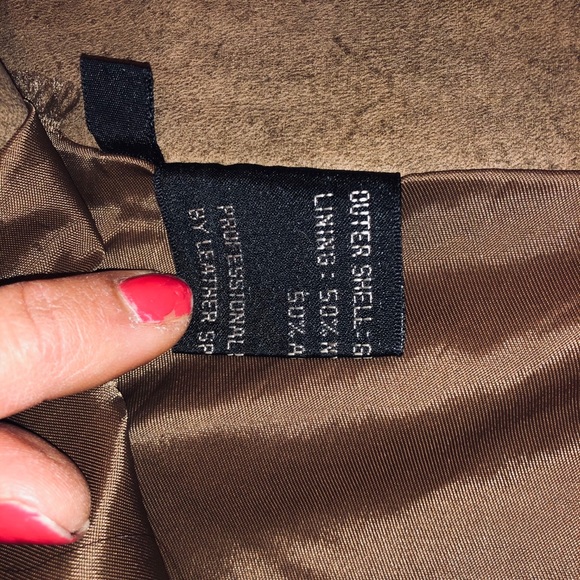 Leather vintage D'linea skirt - Picture 6 of 9